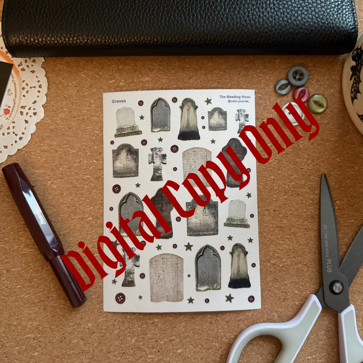 Grave Stickers Digital 🖥️🪦
