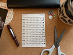 Gothic Numbers 1 Stickers 🗝️