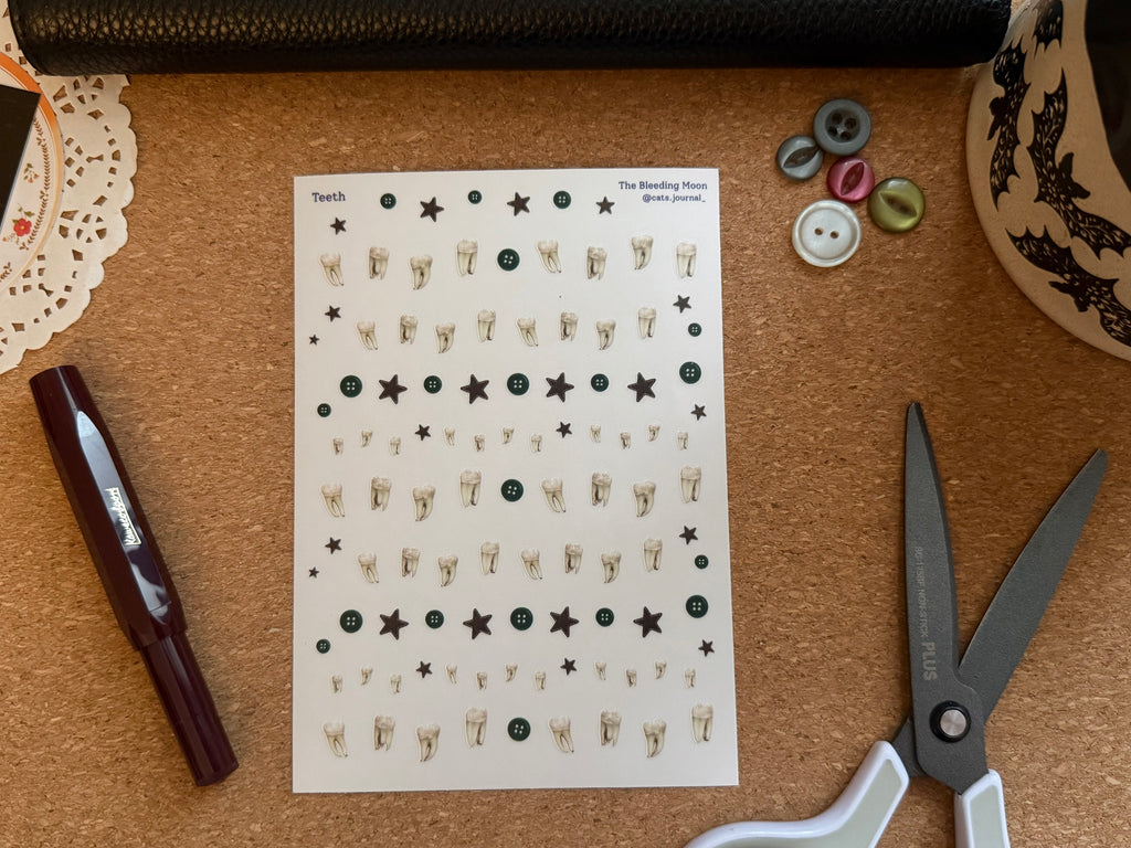 Teeth Stickers 🦷