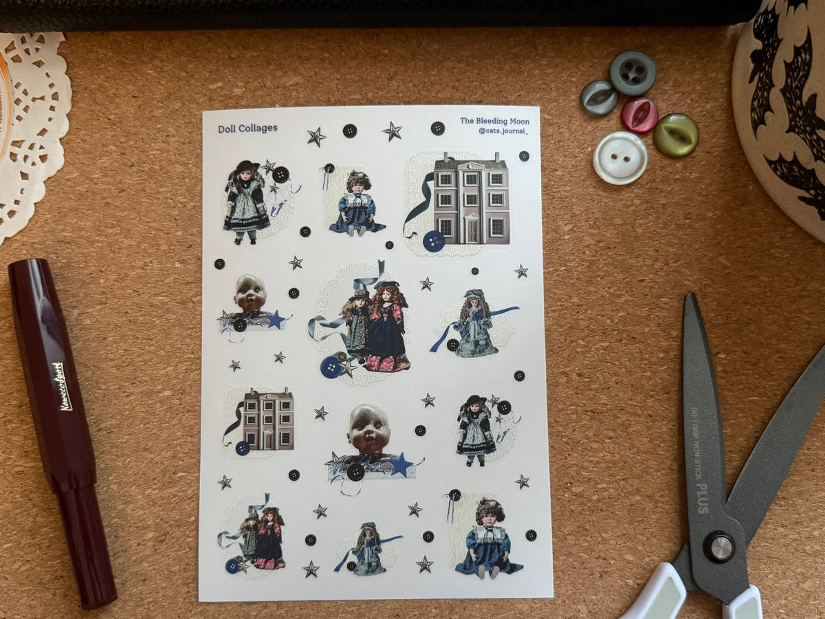 Doll Collages Stickers 🎎