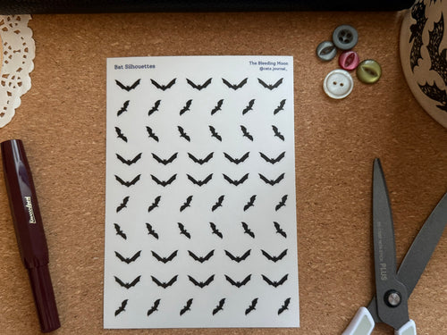 Bat Silhouettes Stickers ❤️‍🩹