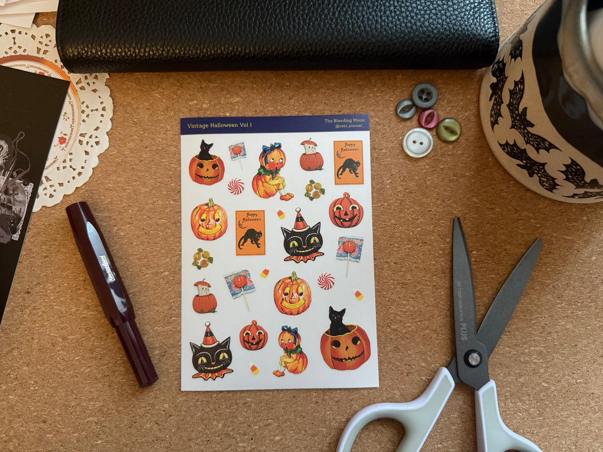 Vintage Halloween Vol 1 Stickers 👻