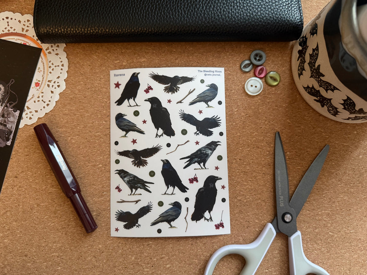 Raven Stickers 🐦‍⬛