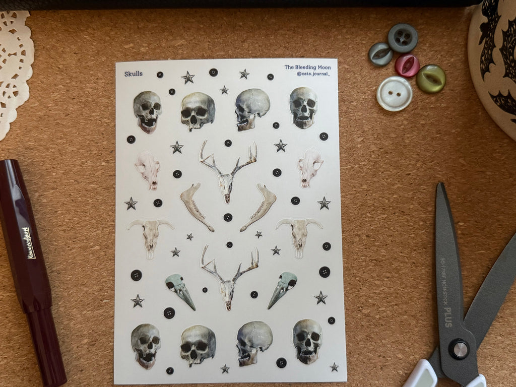 Skulls Stickers 💀
